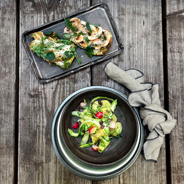 Den grønne grillbuffet Den grønne grillbuffet