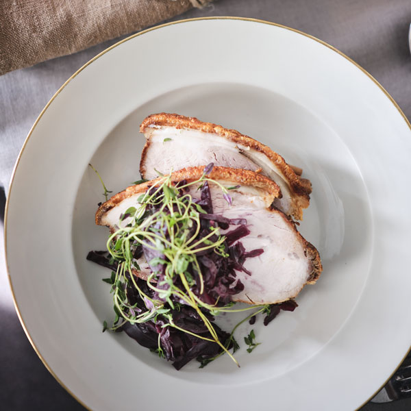 Varm juleret med flæskesteg